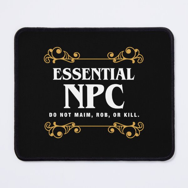 Item preview,  Npc Non-Playable Character Gaming designed and sold by calvinbarnett.