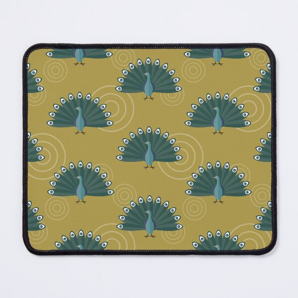 Item preview, Peacocks on green designed and sold by reneesillus.