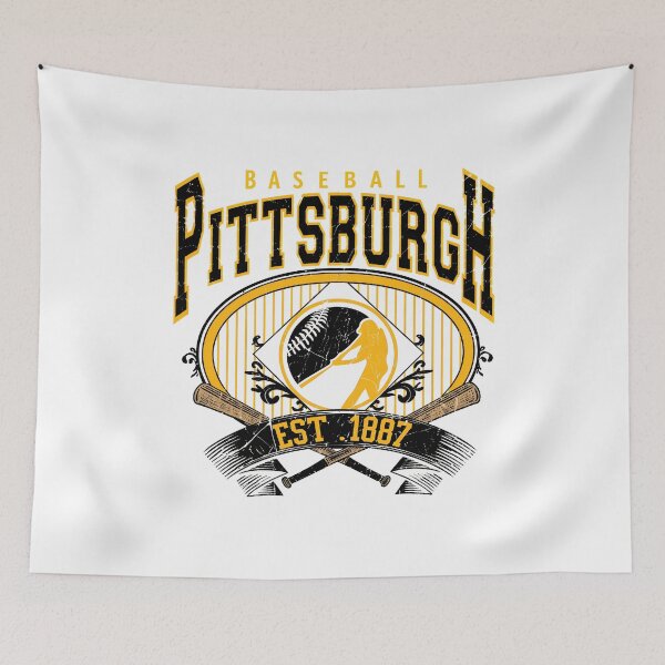 Item preview, Retro Pittsburgh Baseball Est 1887 designed and sold by kalyiahboitel.