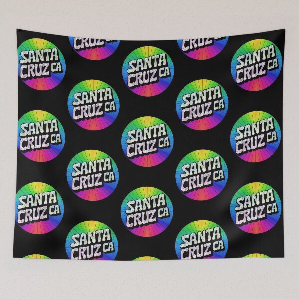 Item preview, Santa Cruz CA Retro Rainbow Sunburst Pride designed and sold by Bohepa.