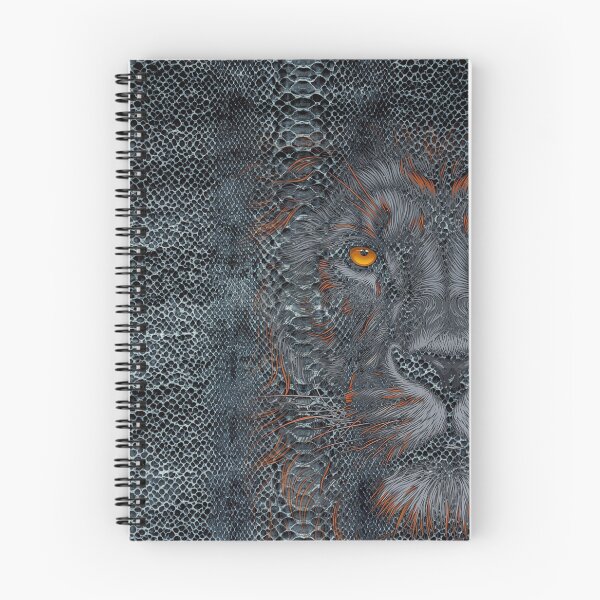Item preview, Lion Face Reptile Texture Abstract Art designed and sold by GRFORA.
