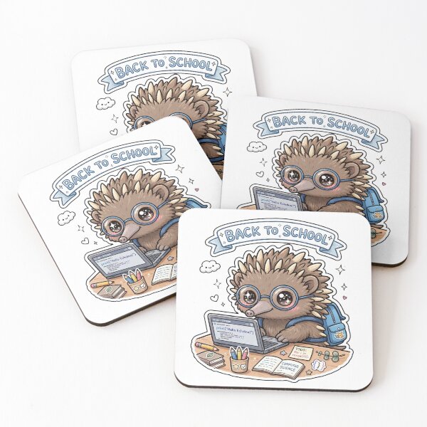 Item preview, Cute Echidna Back To School Coding Class designed and sold by Wildlife-Walk.