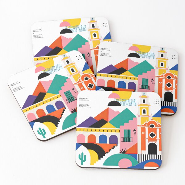 Item preview, Colorful geometric poster illustrating Salta, Argentina with a designed and sold by ckybe.