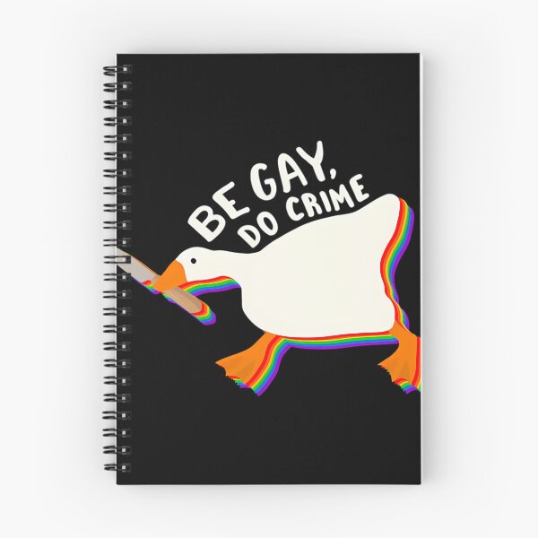 Item preview, Be Gay Do Crime Goose designed and sold by calvinbarnett.