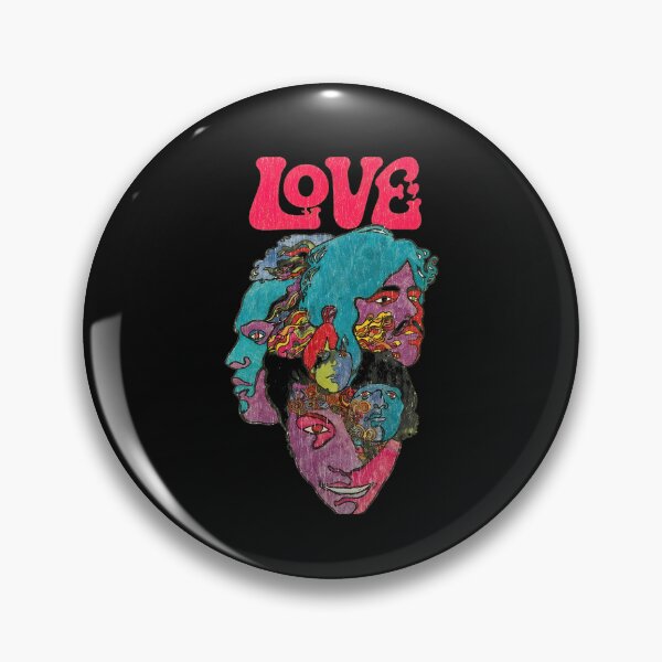 Item preview, Retro Psychedelic Love Faces  designed and sold by candicinnert.