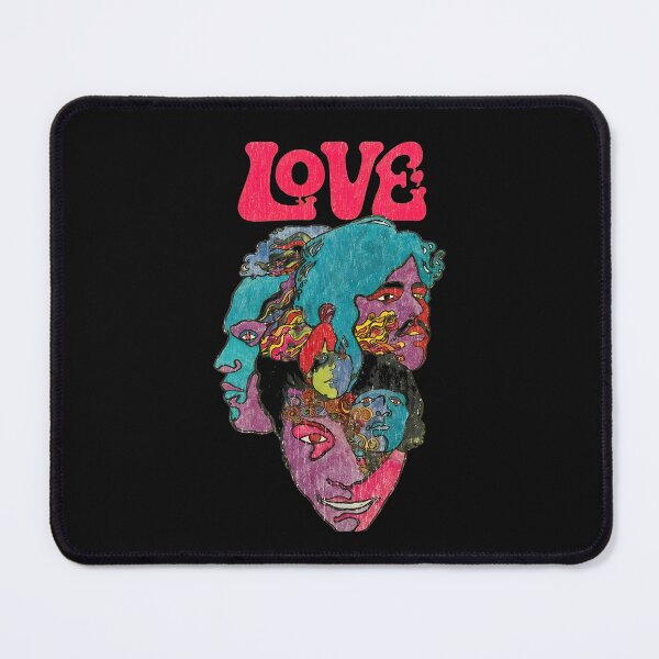 Item preview, Retro Psychedelic Love Faces  designed and sold by candicinnert.