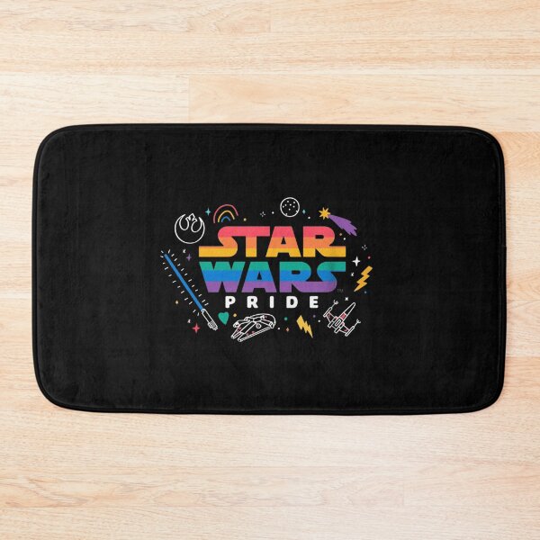 Item preview, Star Wars Pride Rainbow Logo - Lightsaber & Ships designed and sold by Bohepa.