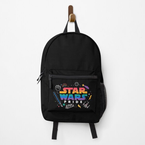 Item preview, Star Wars Pride Rainbow Logo - Lightsaber & Ships designed and sold by Bohepa.