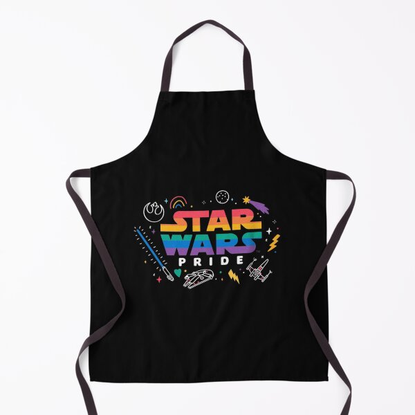 Item preview, Star Wars Pride Rainbow Logo - Lightsaber & Ships designed and sold by Bohepa.