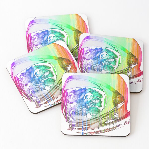 Item preview, Astronaut Space Cat (Digital Rainbow Version) designed and sold by bonnyaricoi.
