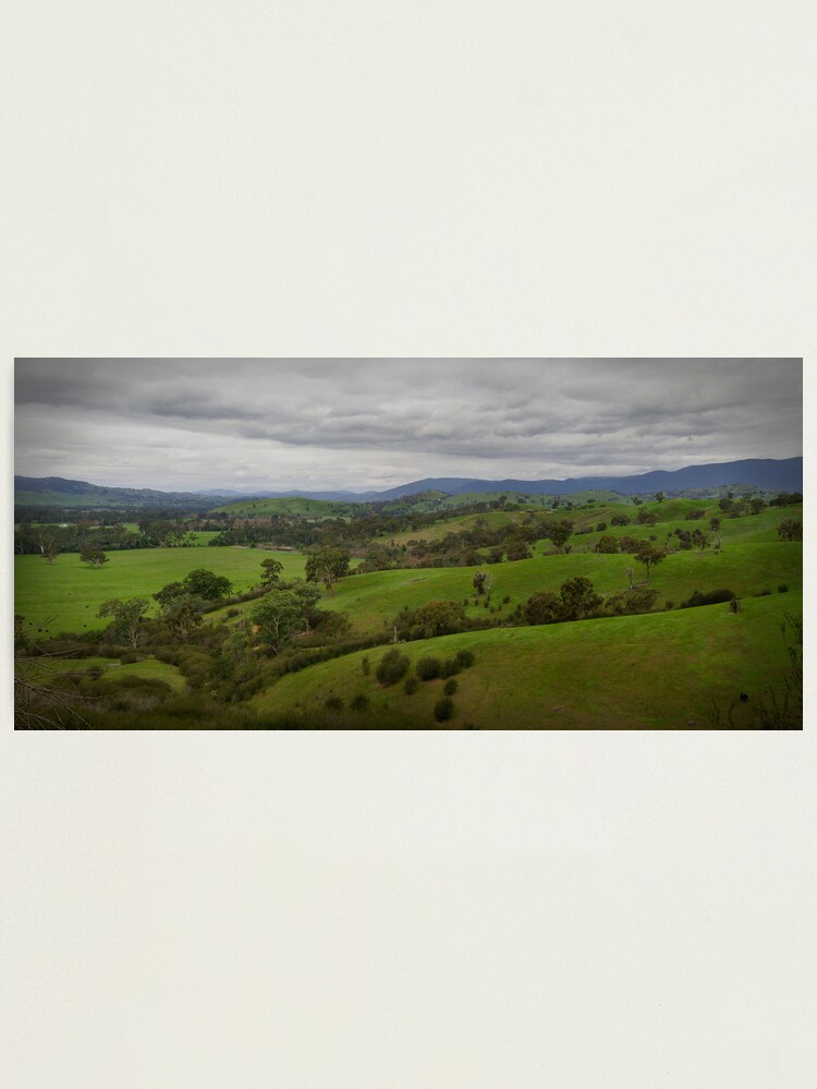 Alternate view of As far as the eye can see Photographic Print