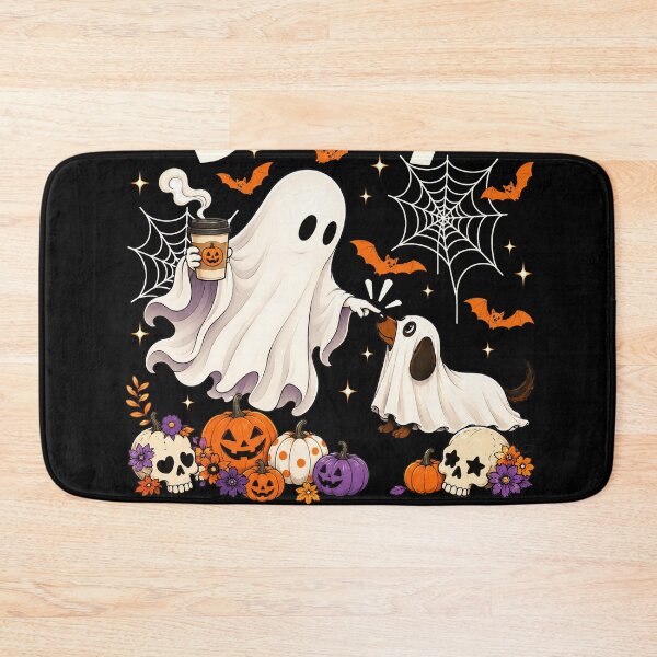 Item preview, Boo-P Ghost Dog Funny Halloween Coffee designed and sold by varin-studio.