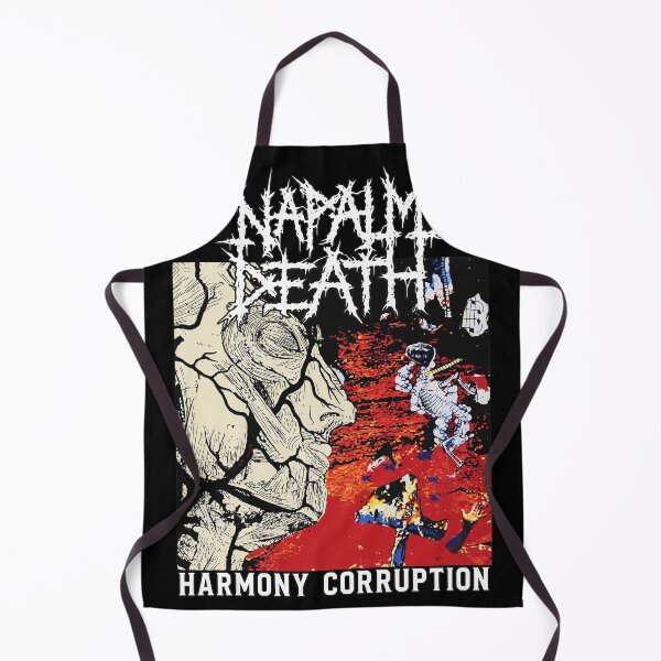 Artikelvorschau, Napalm Death Harmony Corruption Albumcover entworfen und verkauft von SHYLOACKSTEDT.