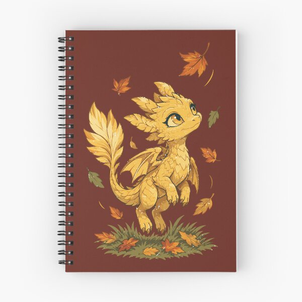Item preview, Golden Feathertail Dragon - Book Dragon designed and sold by LunarDesignzz.