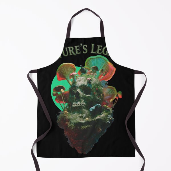 Item preview, Overgrown Skull with Bioluminescent Fungi designed and sold by SHYLOACKSTEDT.