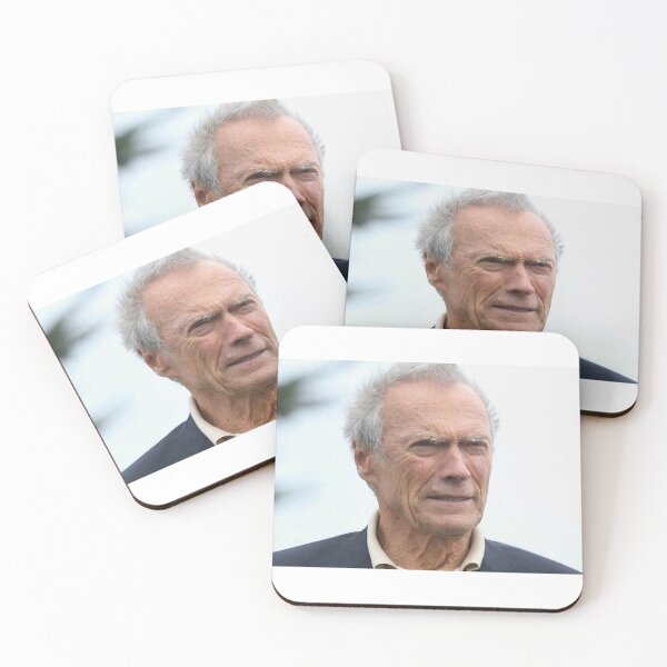 Item preview, Clint Actor Eastwood With His Silver Hair designed and sold by directhoverbo.