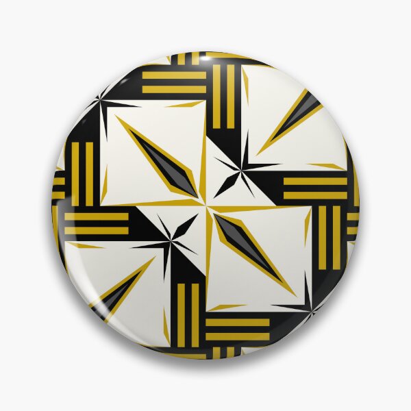 Item preview, Golden Memories designed and sold by Space & Care - Art Deco GeoMetrica.