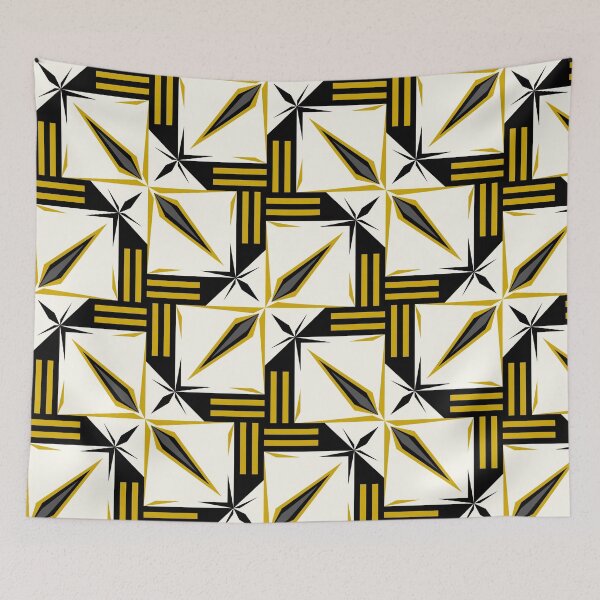 Item preview, Golden Memories designed and sold by Space & Care - Art Deco GeoMetrica.