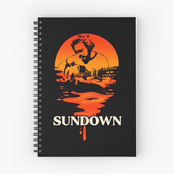 Item preview, Gordon Lightfoot Sundown Sunset Guitar Design designed and sold by stevenrbailey.