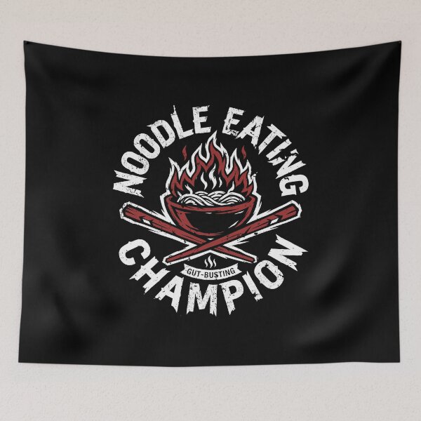 Item preview, Noodle Eating Champion Eating Noodle Art SEP-489 designed and sold by noberic.