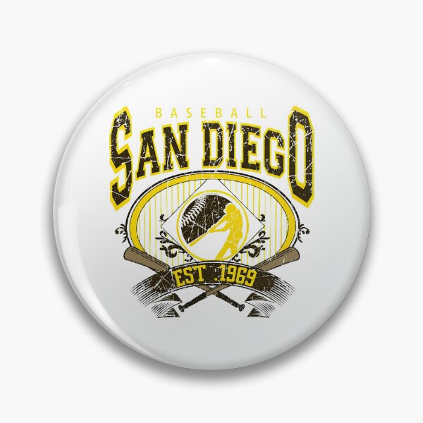 Item preview, Retro Baseball San Diego Est. 1969 Tee designed and sold by archabotte.