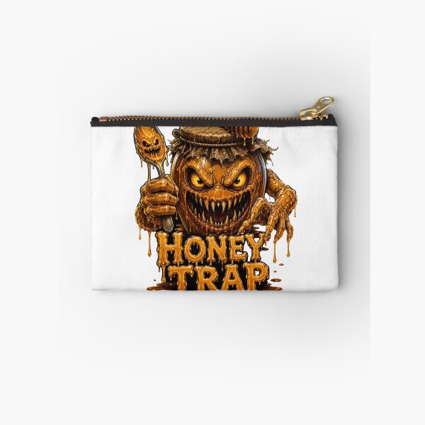 Item preview, Honey Trap - Funny Scary Monster Honey Jar Horror Comedy Food designed and sold by HorrorWorldWeb.