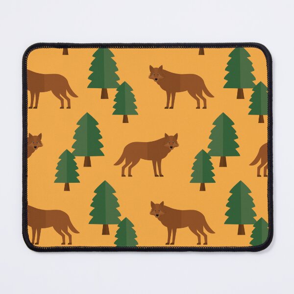 Item preview, Wolves on orange designed and sold by reneesillus.