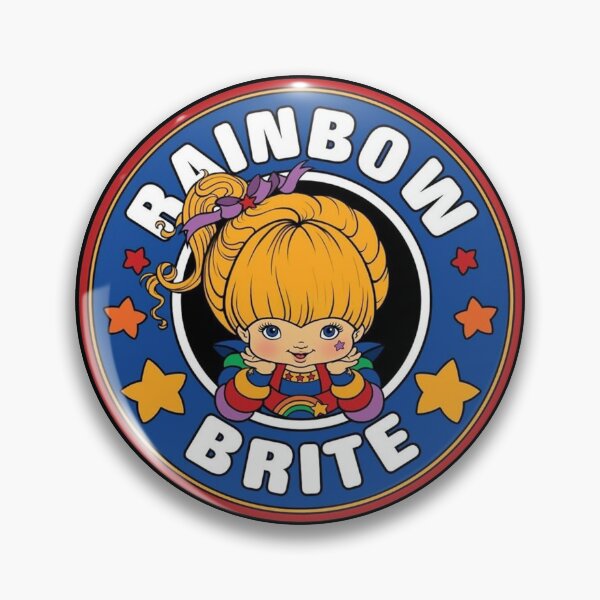 Item preview, Rainbow Brite Classic Circle Emblem designed and sold by Bohepa.