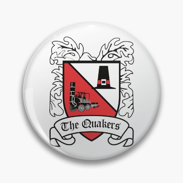 Item preview, Darlington FC The Quakers Crest designed and sold by rawerawe.