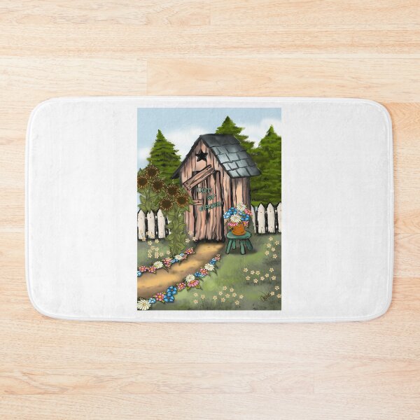 Item preview, Out Of Order Wooden Rustic Outhouse designed and sold by timberbradbur.
