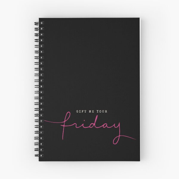 Item preview, Gift Me Your Friday - Romantic Weekend Quote in Handwritten Script designed and sold by SoulOfTrees.