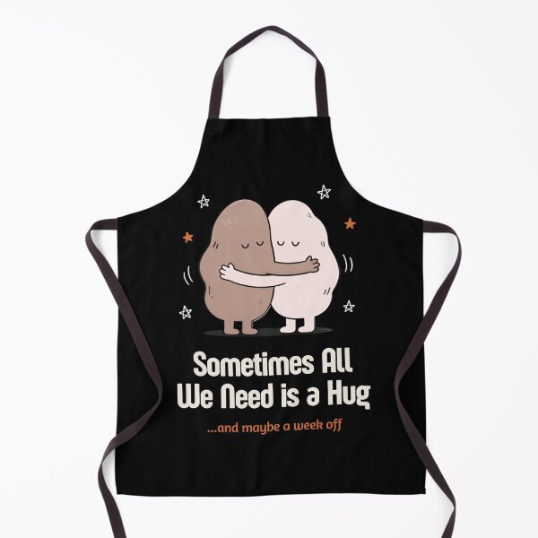 Item preview, Sometimes All We Need Is A Hug – Funny Sarcastic Mental Health Humor designed and sold by Magda-Creates.