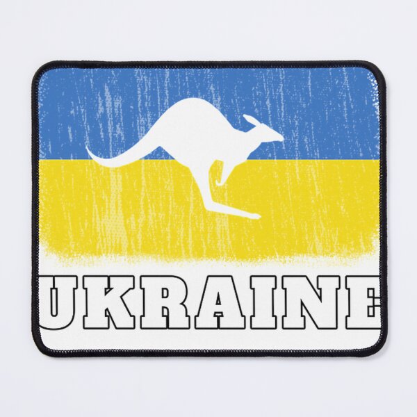 Item preview, Australia United With Ukraine Kangaroo Australian Symbol designed and sold by bonnyaricoi.