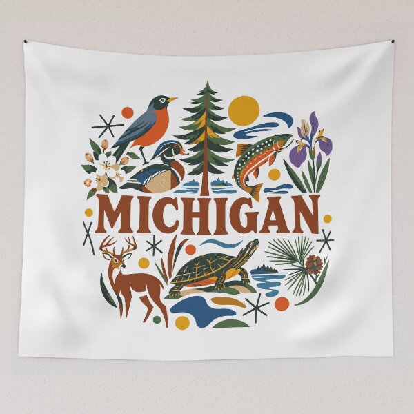 Item preview, MI Wildlife Symbols designed and sold by taiche.