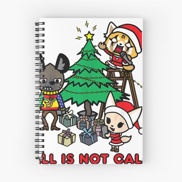 Item preview, Aggretsuko All Is Not Calm Christmas  designed and sold by melanie8214.