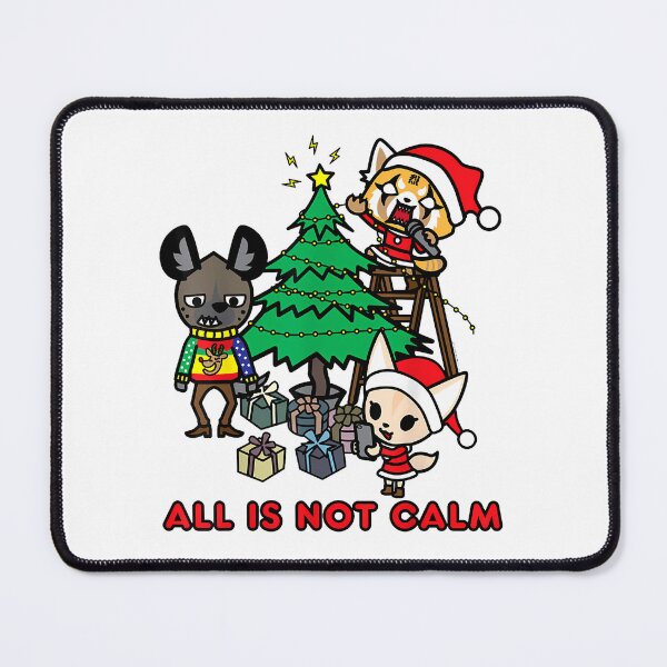 Item preview, Aggretsuko All Is Not Calm Christmas  designed and sold by melanie8214.