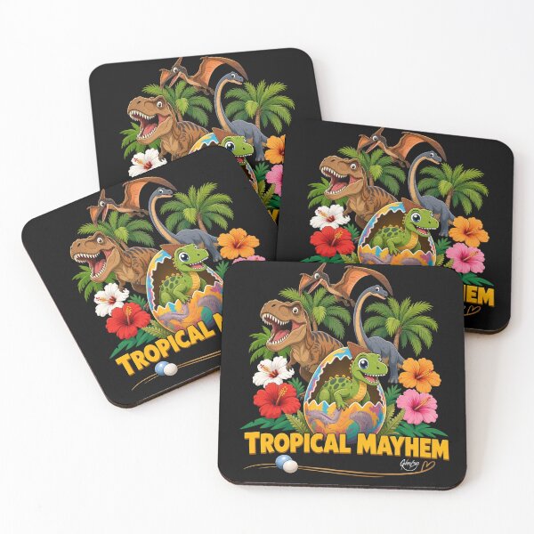 Item preview, Tropical Mayhem: Dino Jungle  designed and sold by Gnarly360.