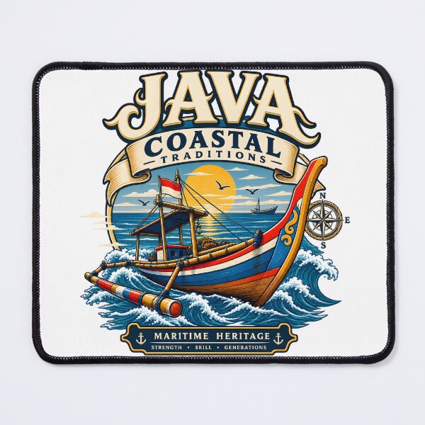Aperçu de l'œuvre Traditions côtières de Java créée et vendue par Ahsacom.