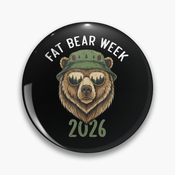 Item preview, Fat Bear Week 2026 Retro Bear In Sunglasses Nature Lovers designed and sold by snailslowdance.