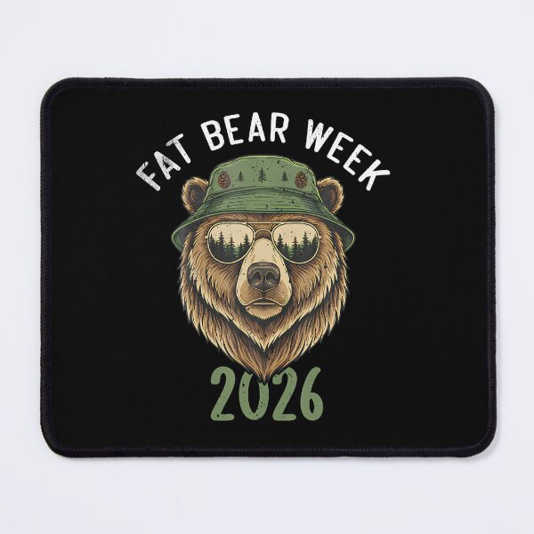 Item preview, Fat Bear Week 2026 Retro Bear In Sunglasses Nature Lovers designed and sold by snailslowdance.
