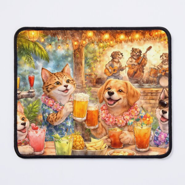 Item preview, Tropical Animal Beach Party designed and sold by cuprum.