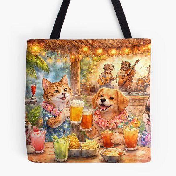 Item preview, Tropical Animal Beach Party designed and sold by cuprum.