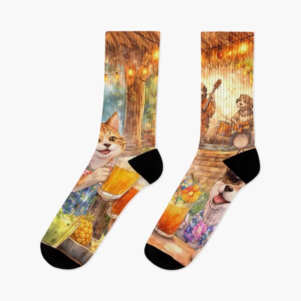 Item preview, Tropical Animal Beach Party designed and sold by cuprum.