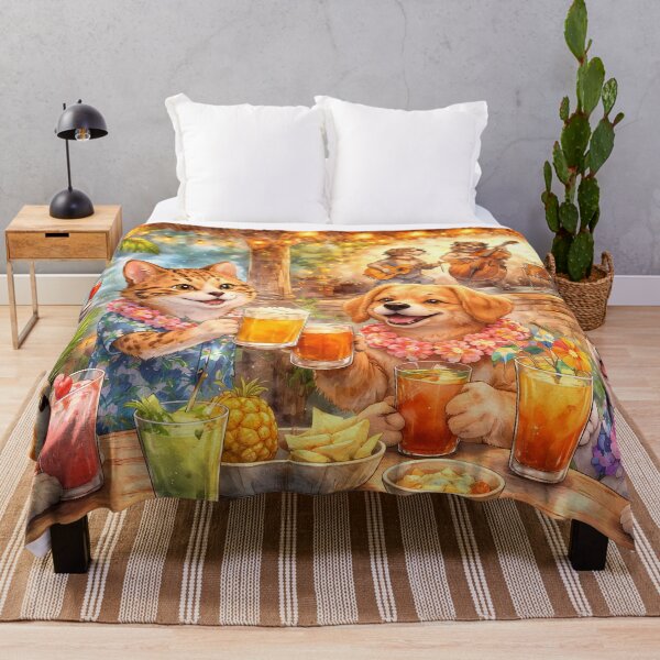 Item preview, Tropical Animal Beach Party designed and sold by cuprum.