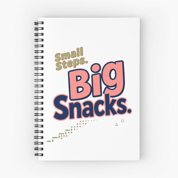 Item preview, Small Steps. Snack Harder. designed and sold by Geordesign.