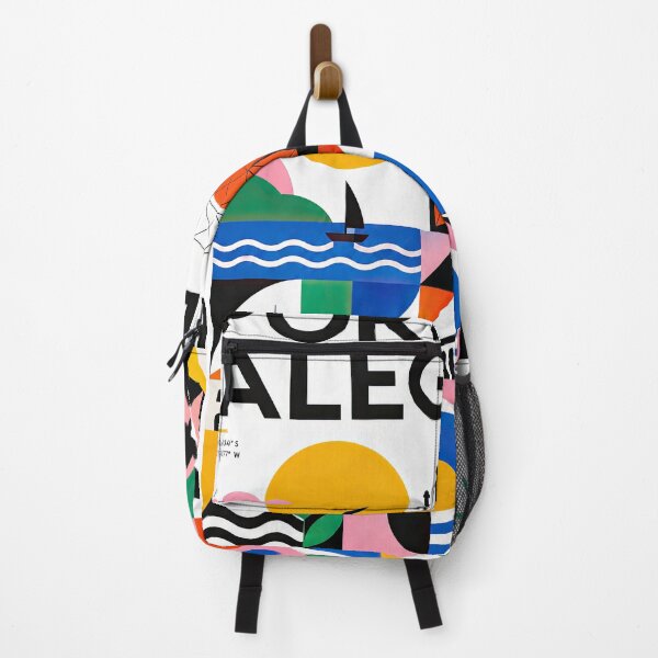 Item preview, Colorful geometric travel poster celebrating Porto Alegre, Brazi designed and sold by ckybe.