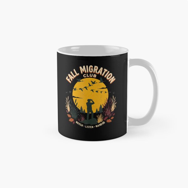 Item preview, Fall Migration Club Birdwatching Migratory Birds Binoculars designed and sold by snailslowdance.