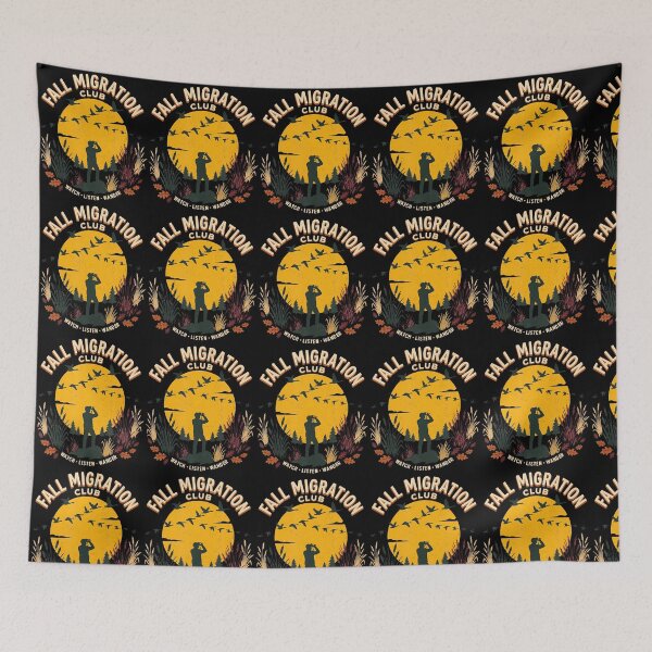 Item preview, Fall Migration Club Birdwatching Migratory Birds Binoculars designed and sold by snailslowdance.