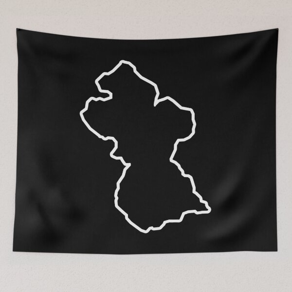 Item preview, Guyana Country Outline GY designed and sold by shitpostee.