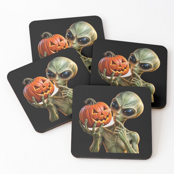 Item preview, Alien Encounters a Jack-O’-Lantern designed and sold by Ray's Photos & Art.
